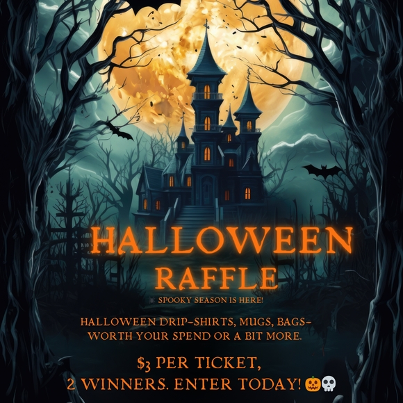 Halloween Raffle Ticket - Picture 1 of 1
